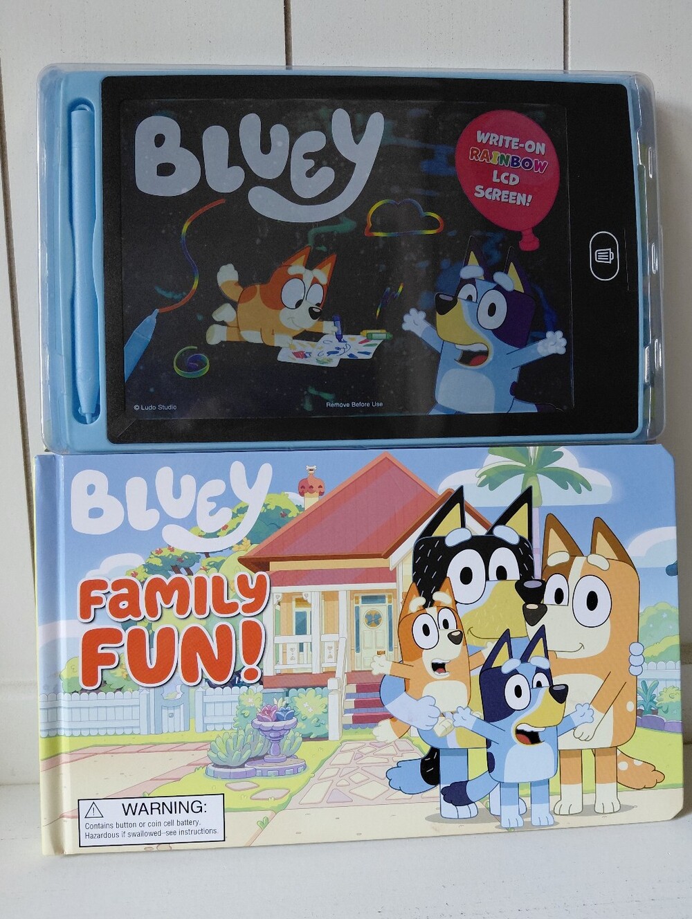 New Bluey Book & LCD Writing Screen